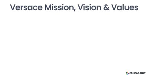 versace mission statement|who runs versace today.